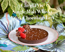 將圖片載入圖庫檢視器 Single Malt Whiskey 72% Dark Chocolate Tart 單一麥芽威士忌72%朱古力撻 🥃🍫🥧
